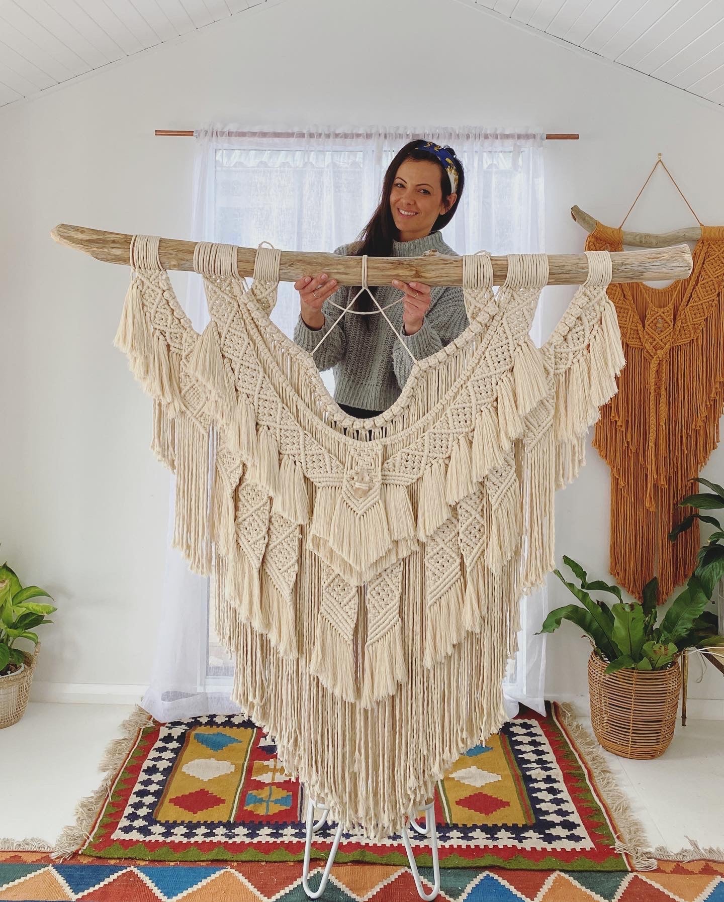 Where there's a will there's a way  - Custom made Macramé Wall Hanger