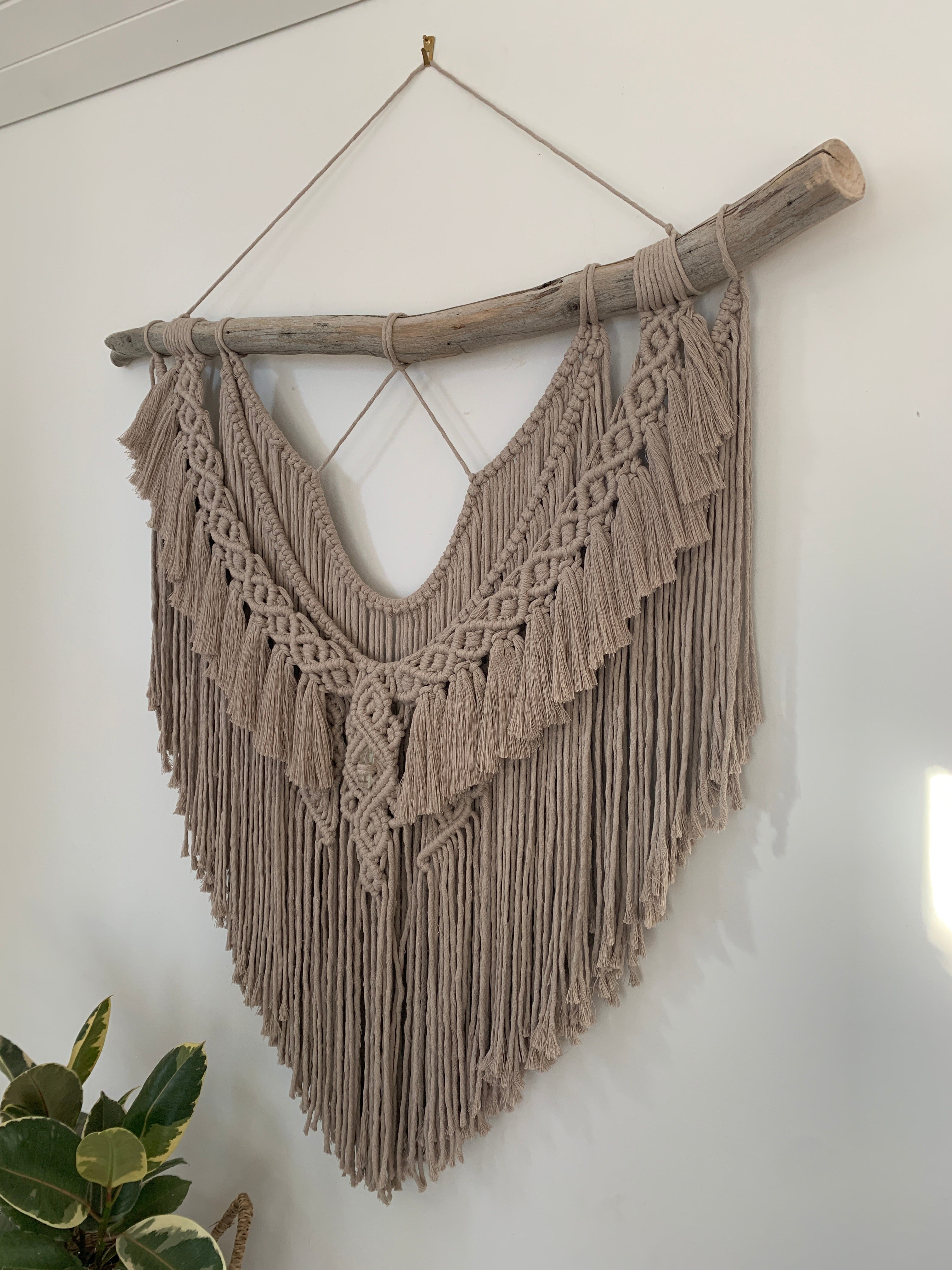 Infinity - Custom made Macramé Wall Hanger