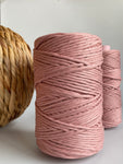 Antique Rose - Egyptian Giza String - 5mm Premium Cotton