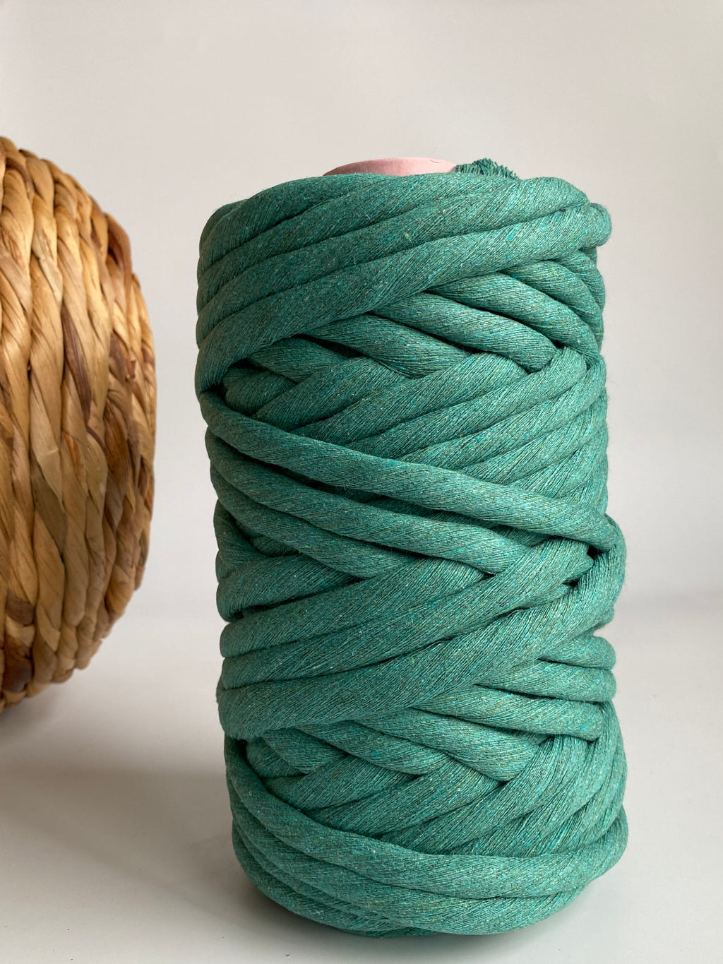 Chunky 10mm Cotton Macramé String - 1kg - Sea Green