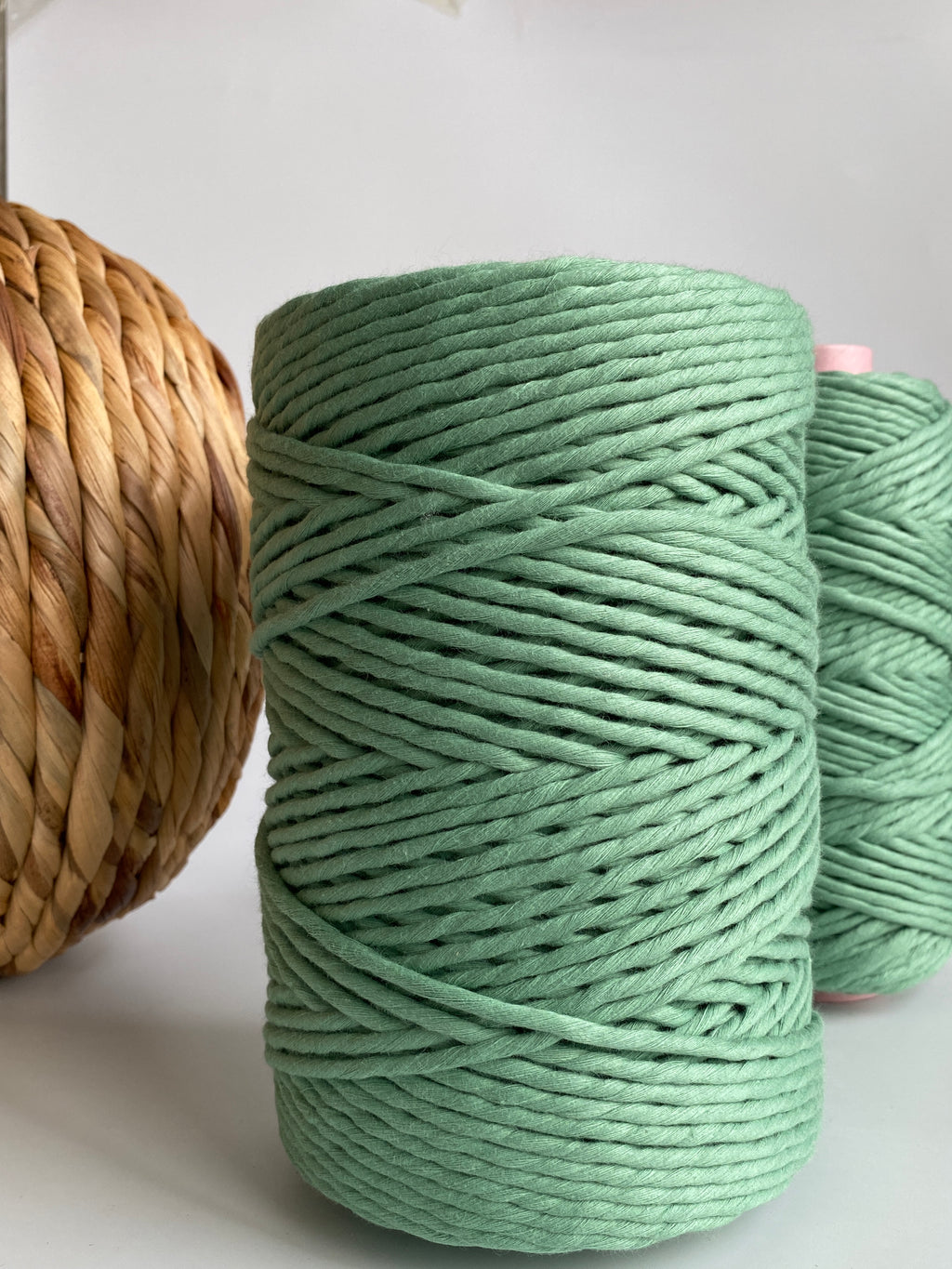 Shale Green - Egyptian Giza String - 5mm Premium Cotton
