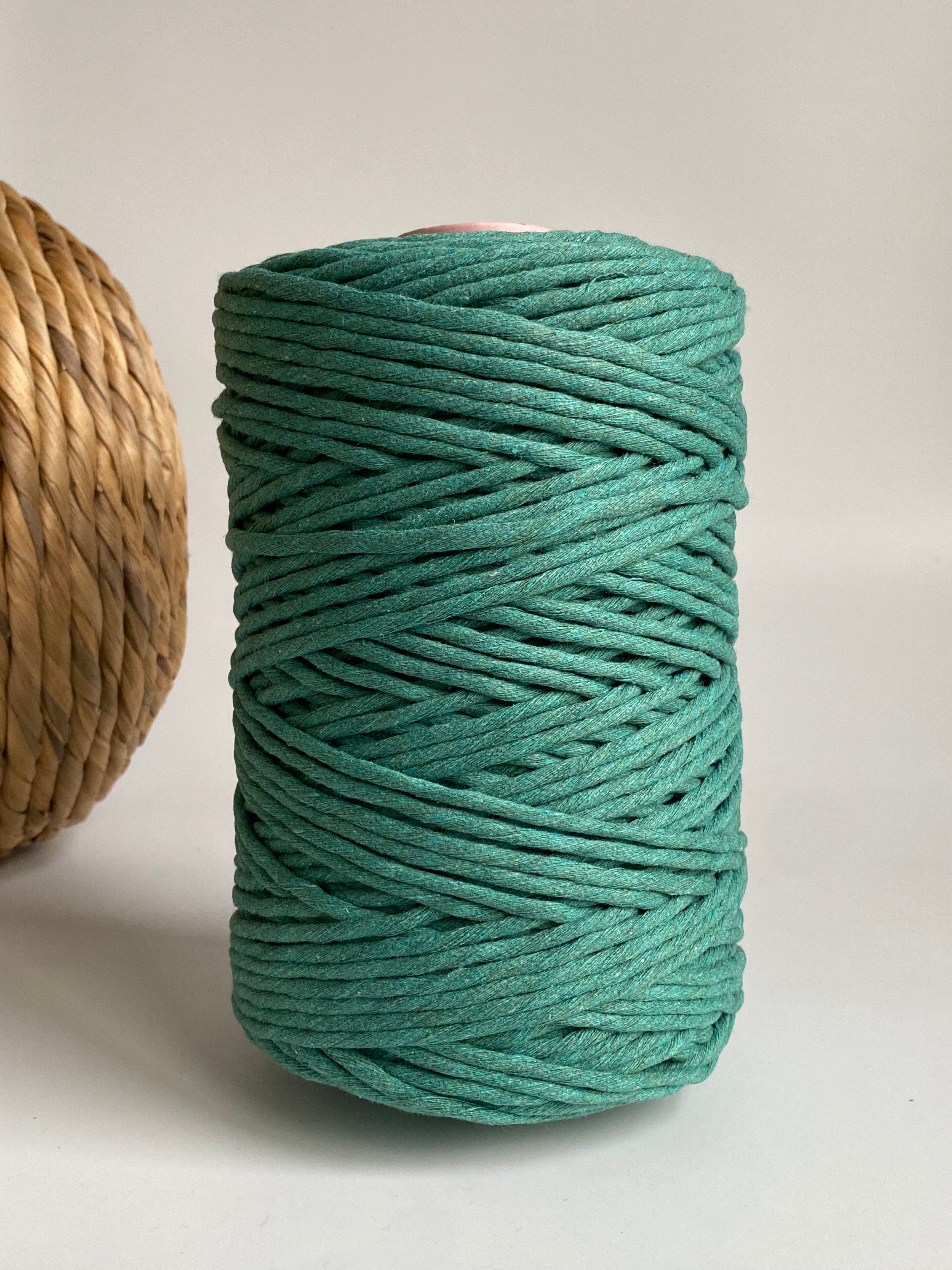 5mm Cotton Macramé String - 1kg - Sea Green