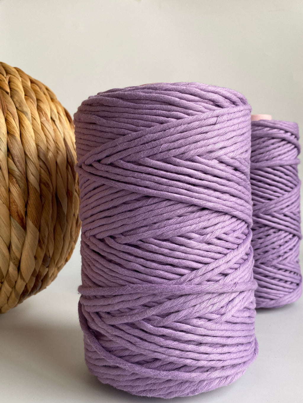 Chalk Violet - Egyptian Giza String - 5mm Premium Cotton