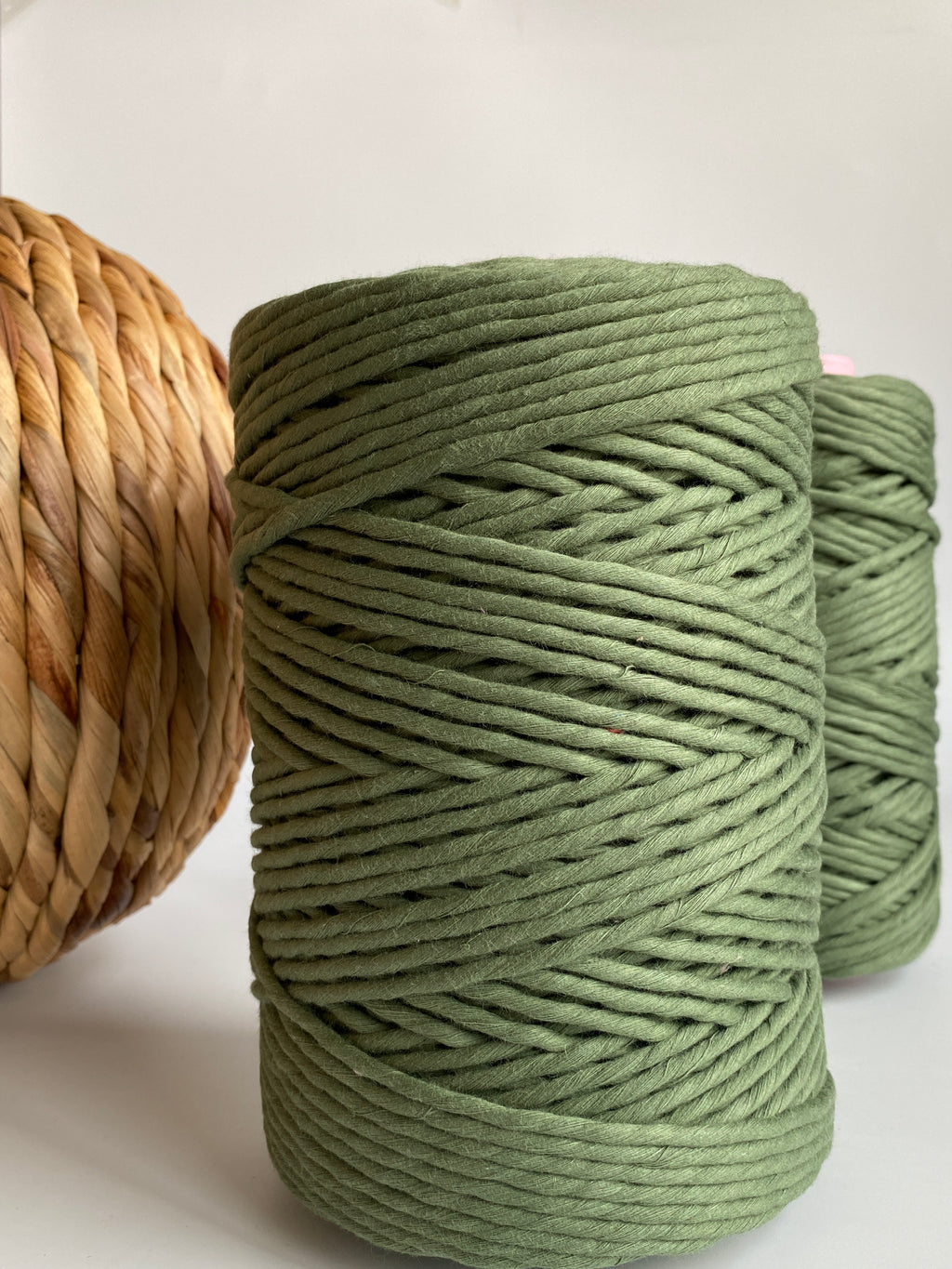 Bronze Green - Egyptian Giza String - 5mm Premium Cotton