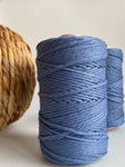 Moonlight Blue - Egyptian Giza String - 5mm Premium Cotton