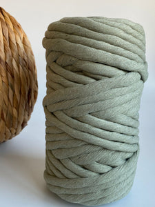 Chunky 10mm Cotton Macramé String - 1kg - Sage