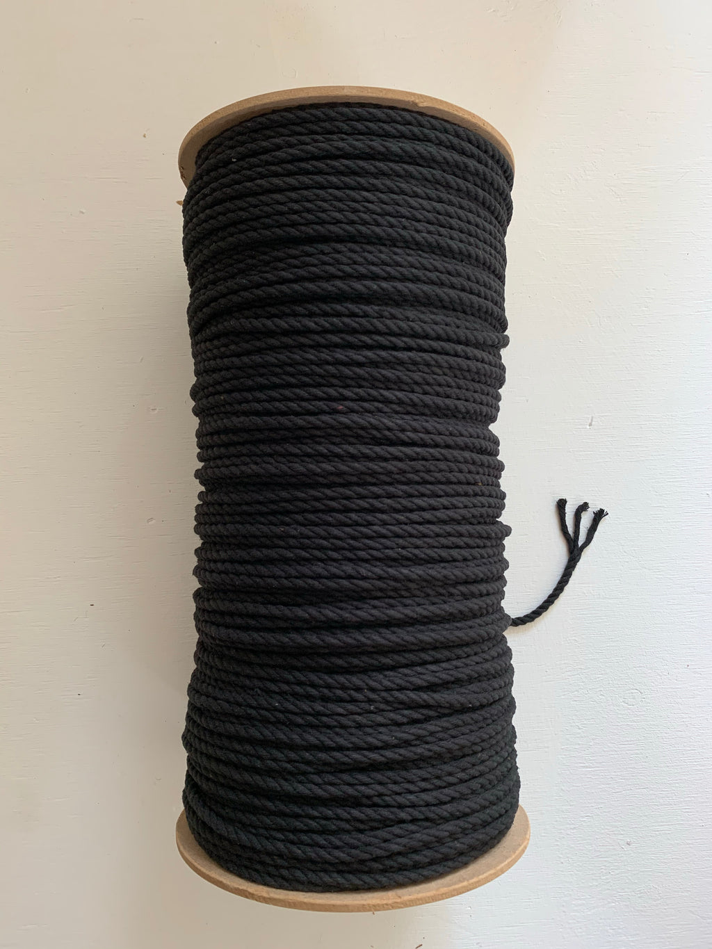 5mm 3-Ply Rope - Approx. 300m - Black